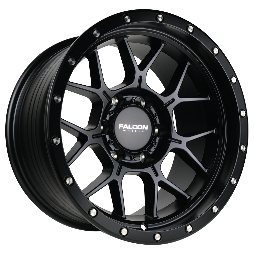 TX Titan Matte Black 17x9