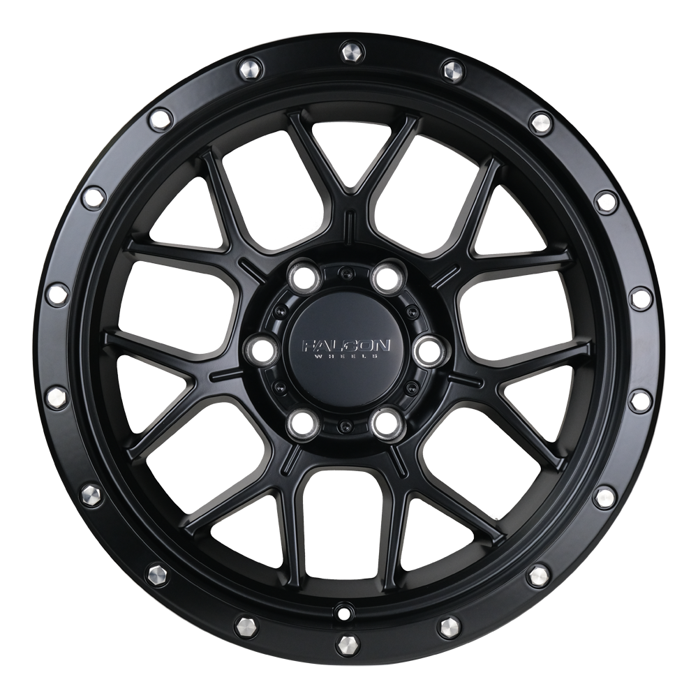 TX Titan Matte Black 17x9