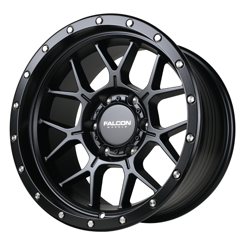 TX Titan Matte Black 17x9