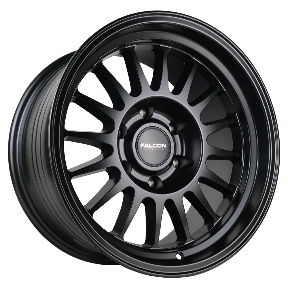 TX2 Stratos Matte Black 17x9