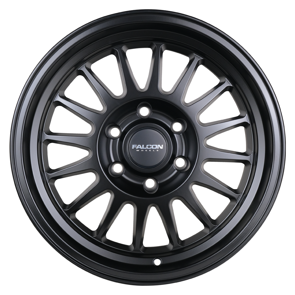 TX2 Stratos Matte Black 17x9