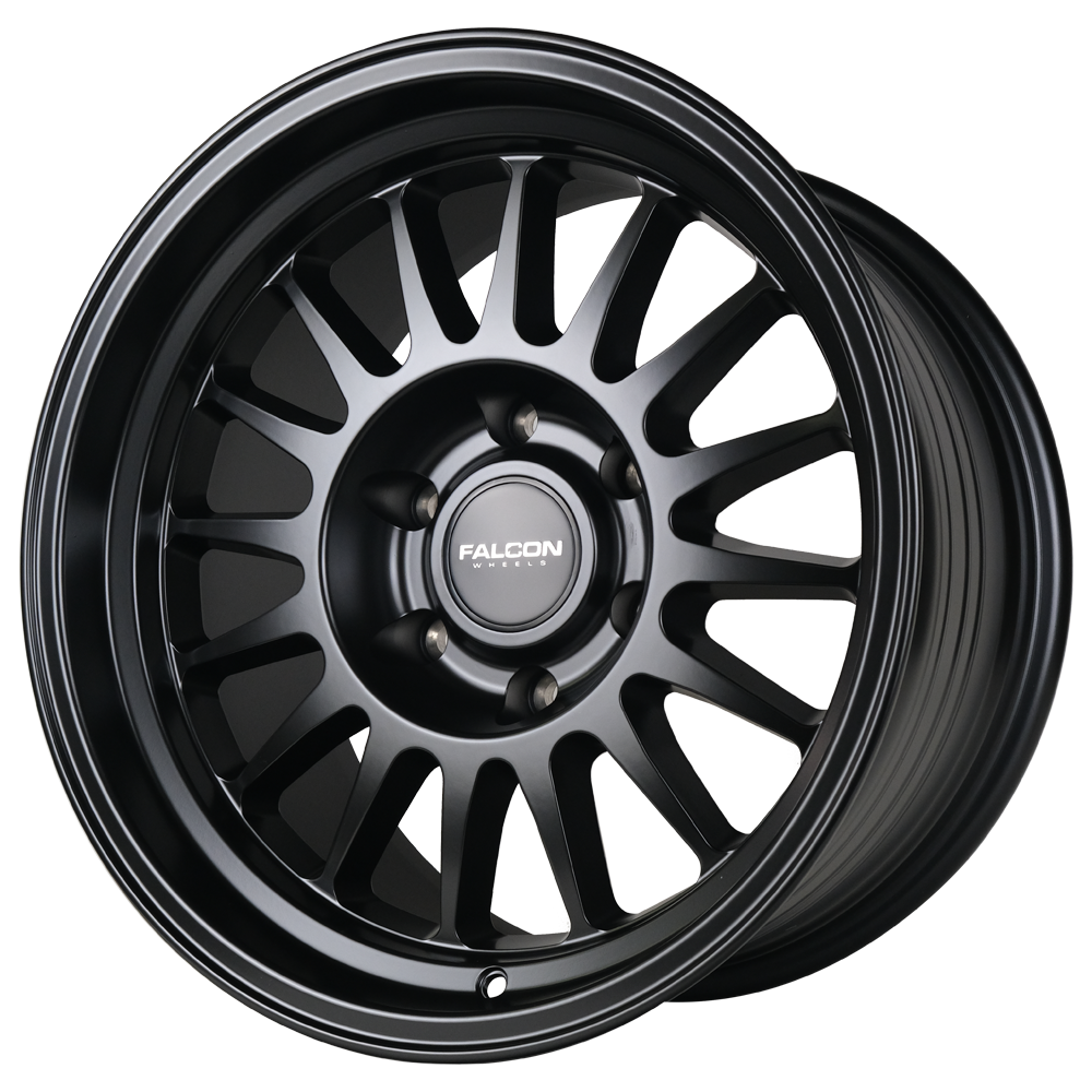 TX2 Stratos Matte Black 17x9