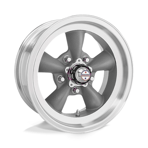 American Racing VN105 TT-D 15x6 5x4.75 TT-GRY/MCH 3.75BS