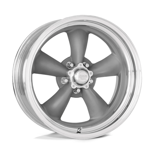 American Racing VNCL205 15x14 5x4.75 TT-GRY/POL 3.5BS