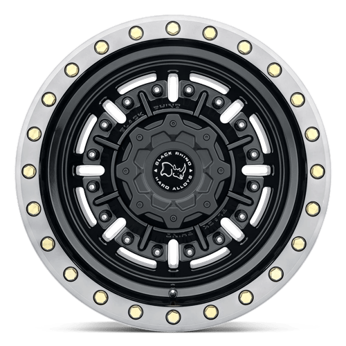 Black Rhino BR ABRAMS 17x9.5 5x127 -18 71 G-BLK DDT