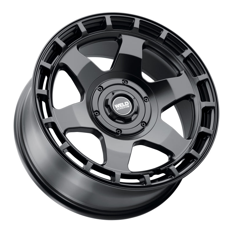Weld Off-Road Ridge 20x9 6x135 / 6x139.7 BP - ET0 - 106.1mm CB - Satin Black Wheel