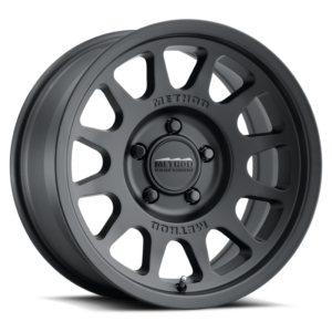 Method MR703 17x8.5 +25mm Offset 5x5 71.5mm CB Matte Black Wheel