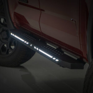 AC2 Running Boards | Amber/White | CrewMax | Toyota Tundra 2WD/4WD (22-25)