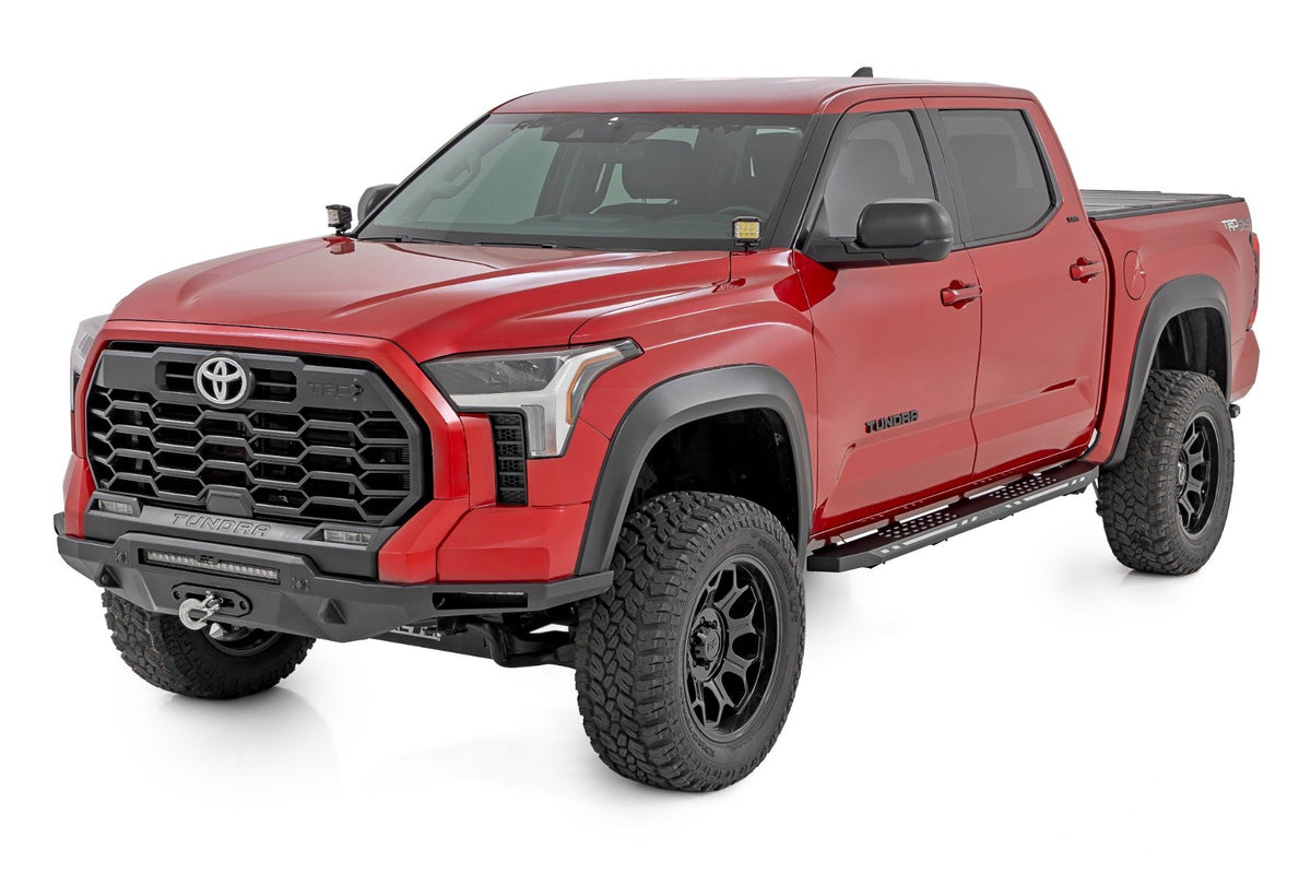 AC2 Running Boards | Amber/White | CrewMax | Toyota Tundra 2WD/4WD (22-25)