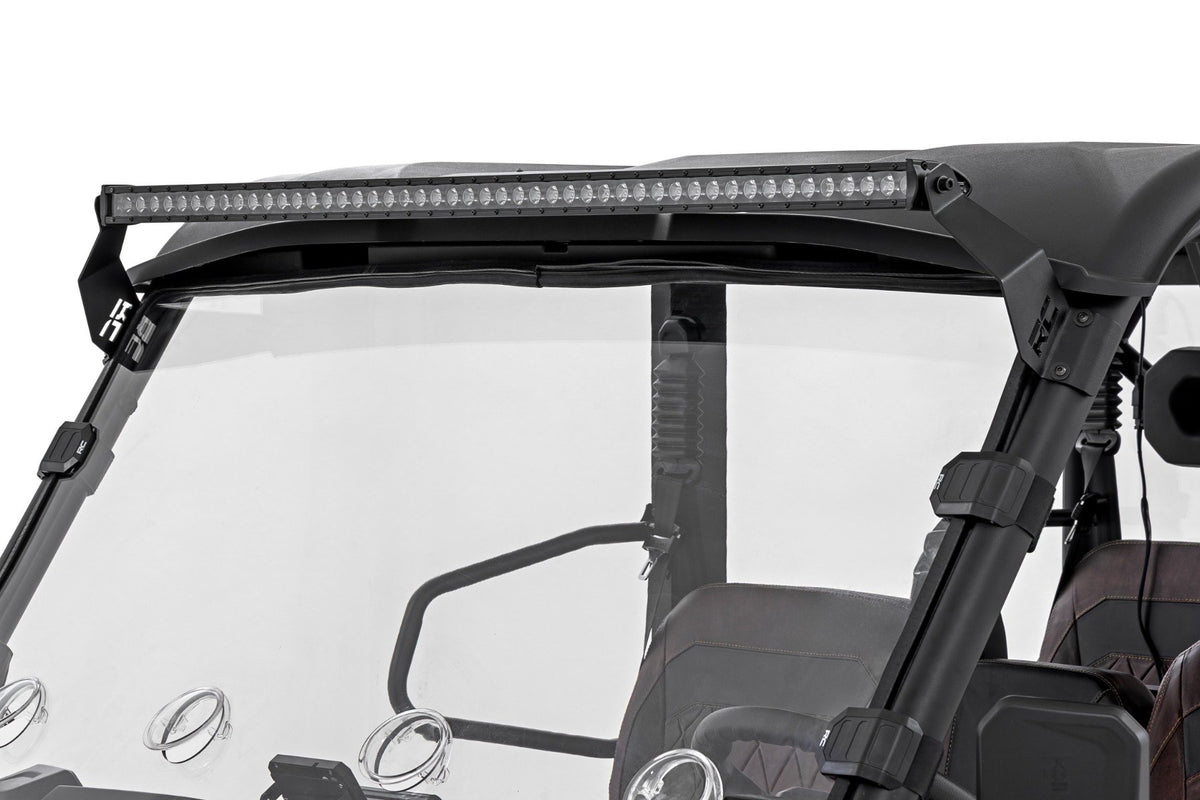 LED Light Mount | 50" Black Single Row | CFMOTO UFORCE U10 Pro