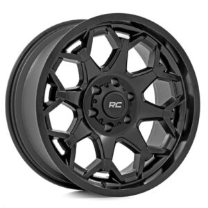 Rough Country Rough Country 80 Series Wheel | One-Piece | Semi Gloss Black | 20x9 | 6x135 | -12mm