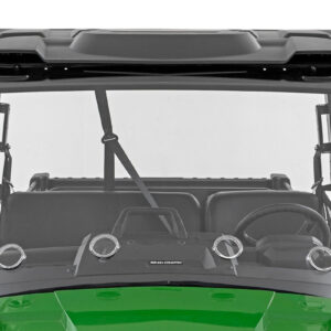 Vented Full Windshield | Scratch Resistant | John Deere Gator XUV 835E