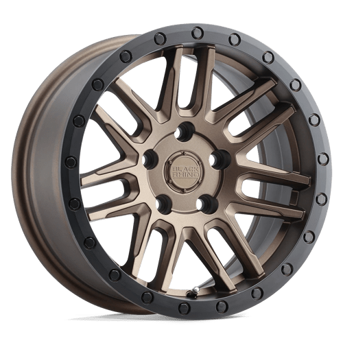 Black Rhino ARCHES 17x8 5x4.25 76 +30 M-BRNZ-BLK
