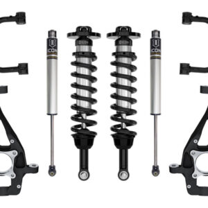 ICON 21-23 Ford F150 4WD 3.5-4.5in Stage 1 Suspension System With Tubular Upper Control Arms