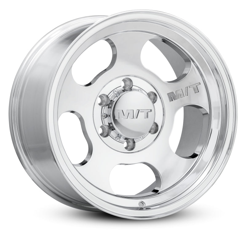 Mickey Thompson Canyon Polished Wheel - 16x12 8x6.5 BP 4.53in BS -50 Offset 125.2mm Bore - 274632