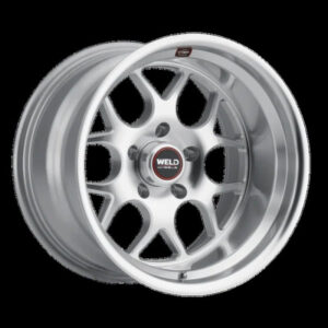 Weld Solana 22x9.5 / 6x135 BP / ET25 / 87.1mm Bore - Gloss Silver Machined Wheel