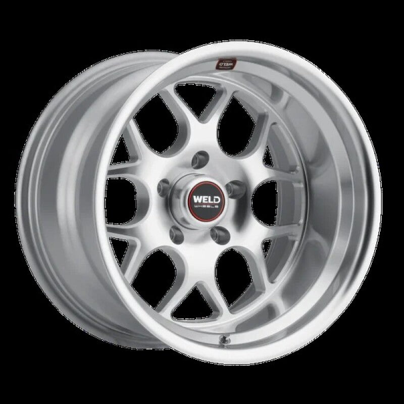 Weld Solana 22x9.5 / 6x135 BP / ET25 / 87.1mm Bore - Gloss Silver Machined Wheel
