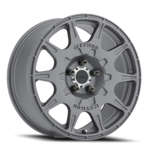 Method MR502 RALLY 17x8 +38mm Offset 5x4.5 67.1mm CB Titanium Wheel