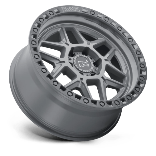 Black Rhino BR KELSO 17x9 6x139 +0 112 BTL GRY BLK